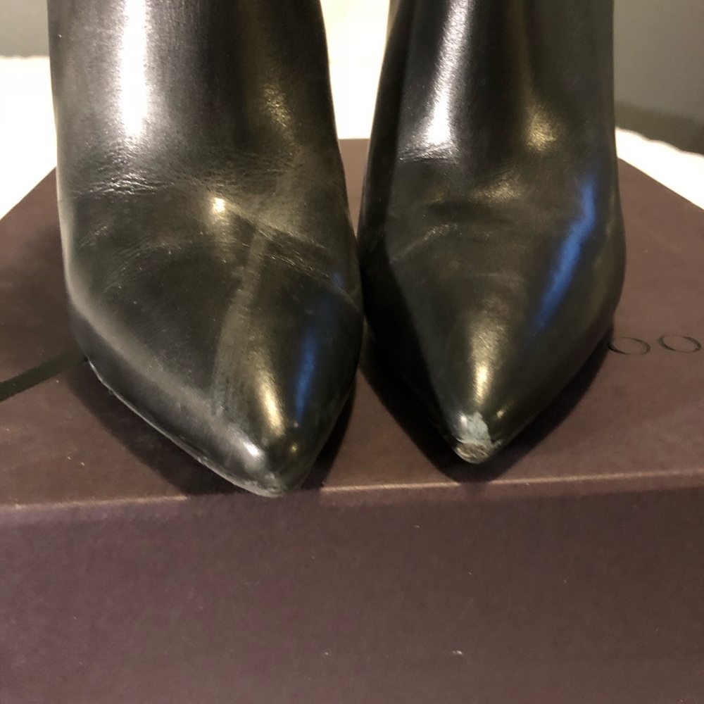 Weekend Sale!! Brian Atwood Bicolor Boots- sz 8 - Picture 6 of 7